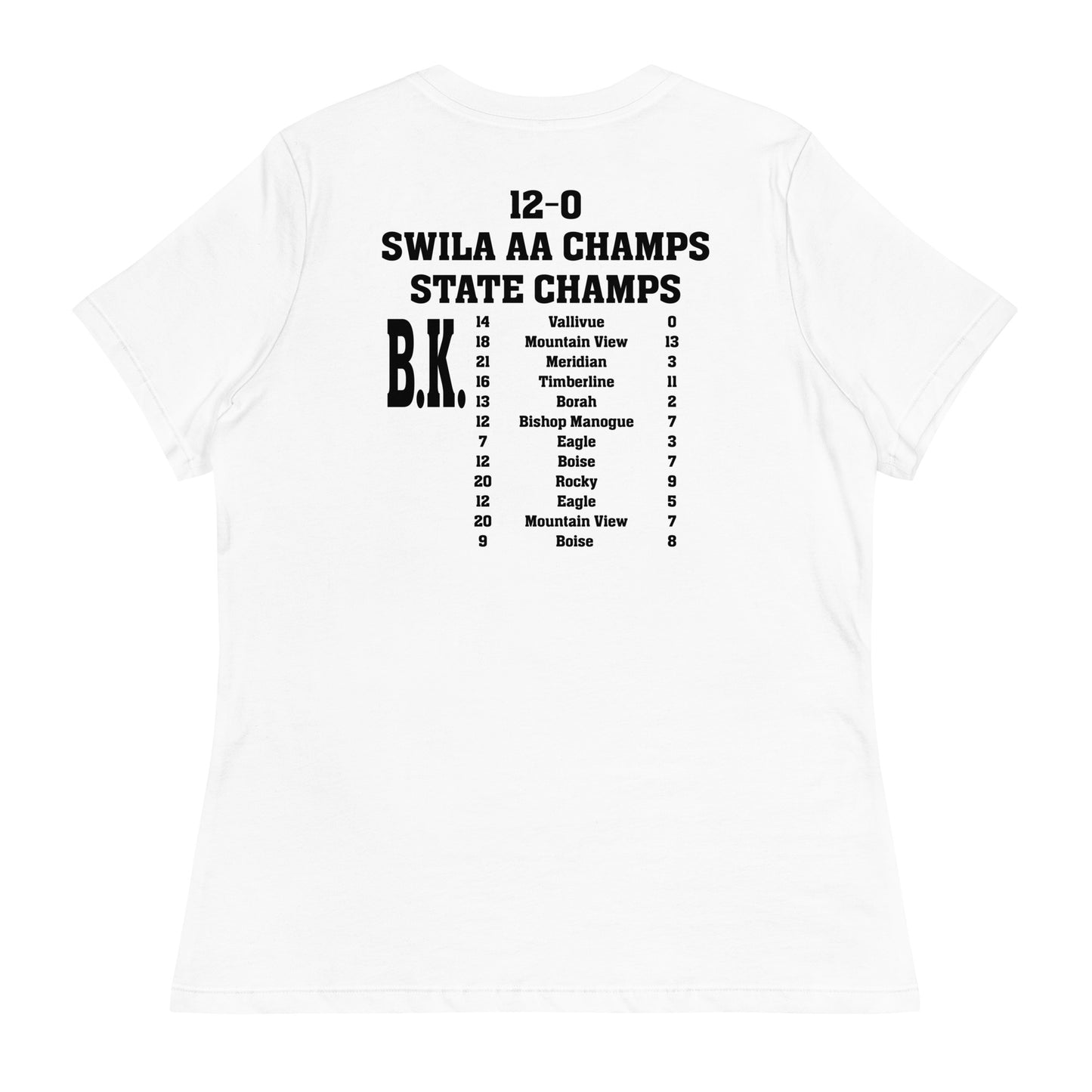 Women's Bishop Kelly Lacrosse Bella + Canvas Relaxed T-shirt