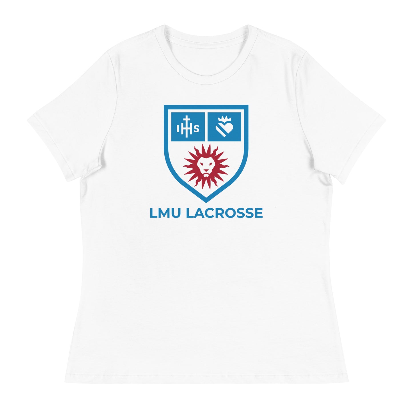 Women's LMU Lacrosse Bella + Canvas Relaxed Tee
