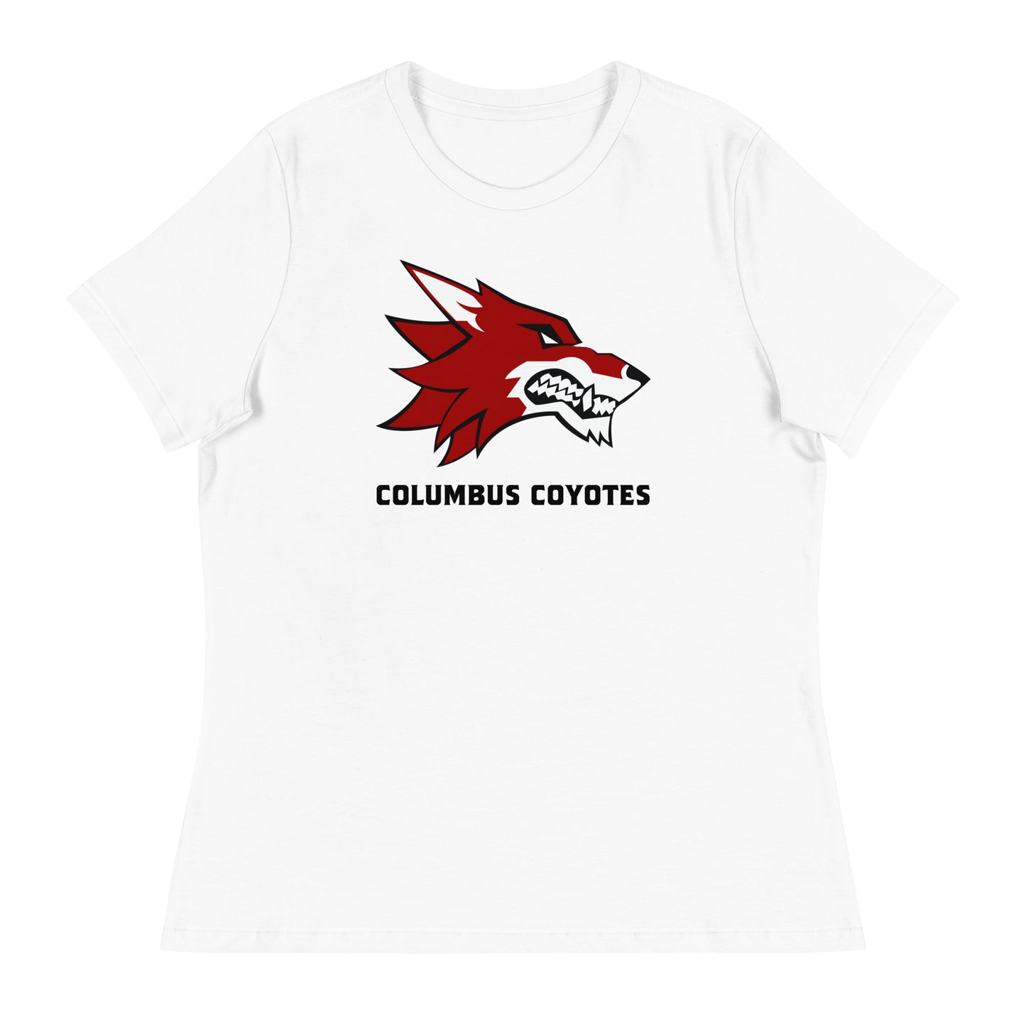 Women's Columbus Coyotes Bella + Canvas Relaxed T-Shirt