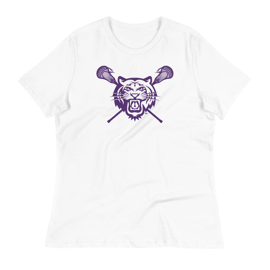 Women's Tiger Lax Bella + Canvas T-Shirt
