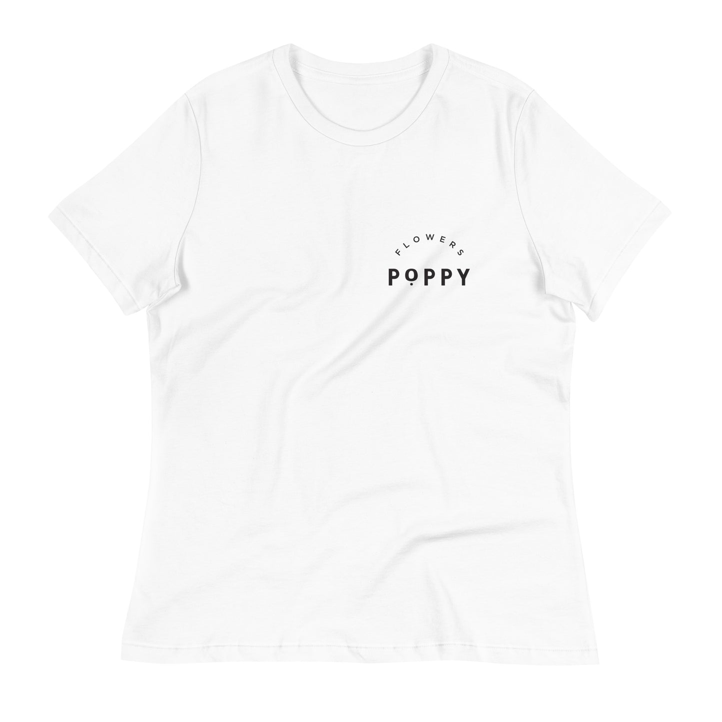 Women's Poppy Flowers Bella + Canvas T-Shirt