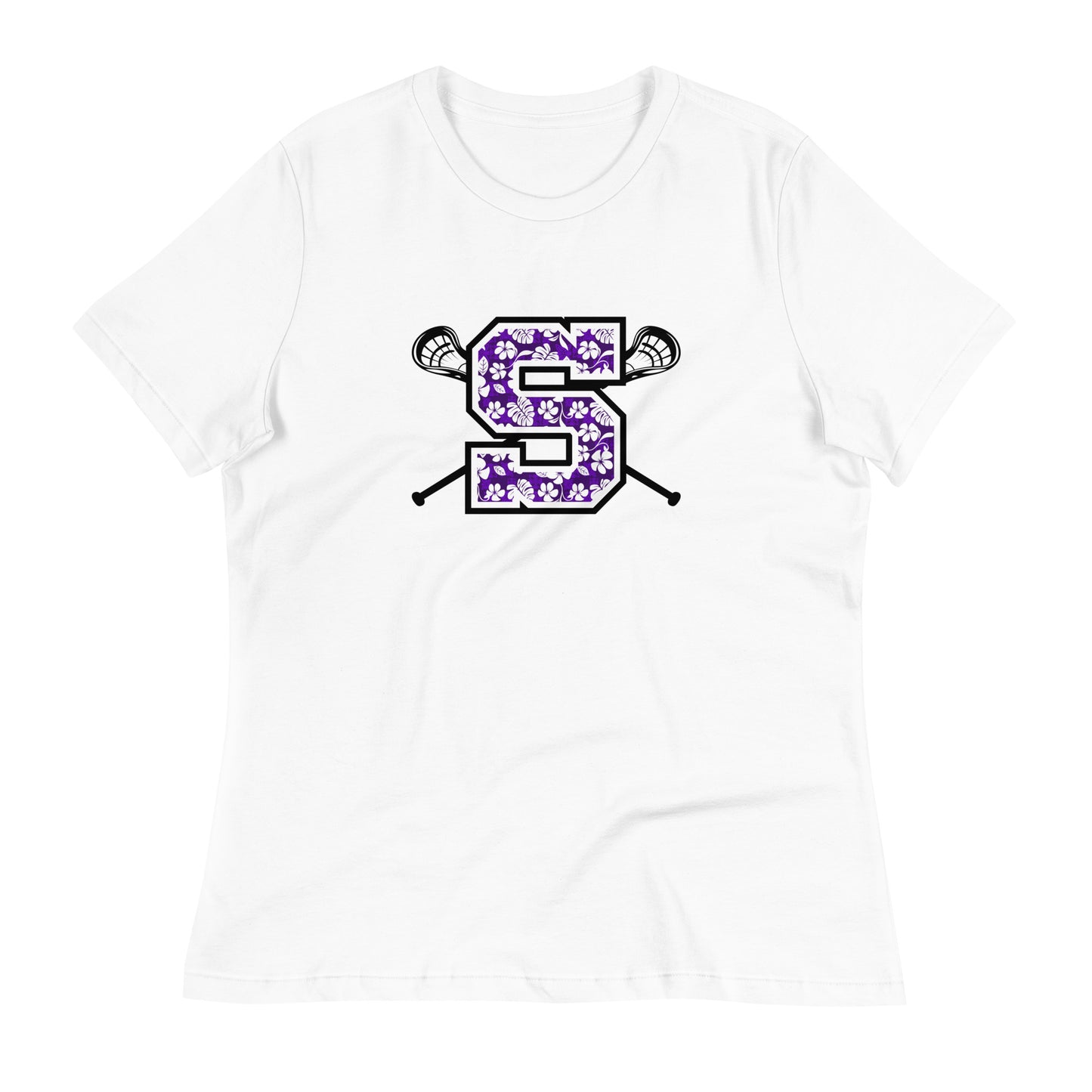 Women's Sunset Lacrosse Bella + Canvas Relaxed T-Shirt