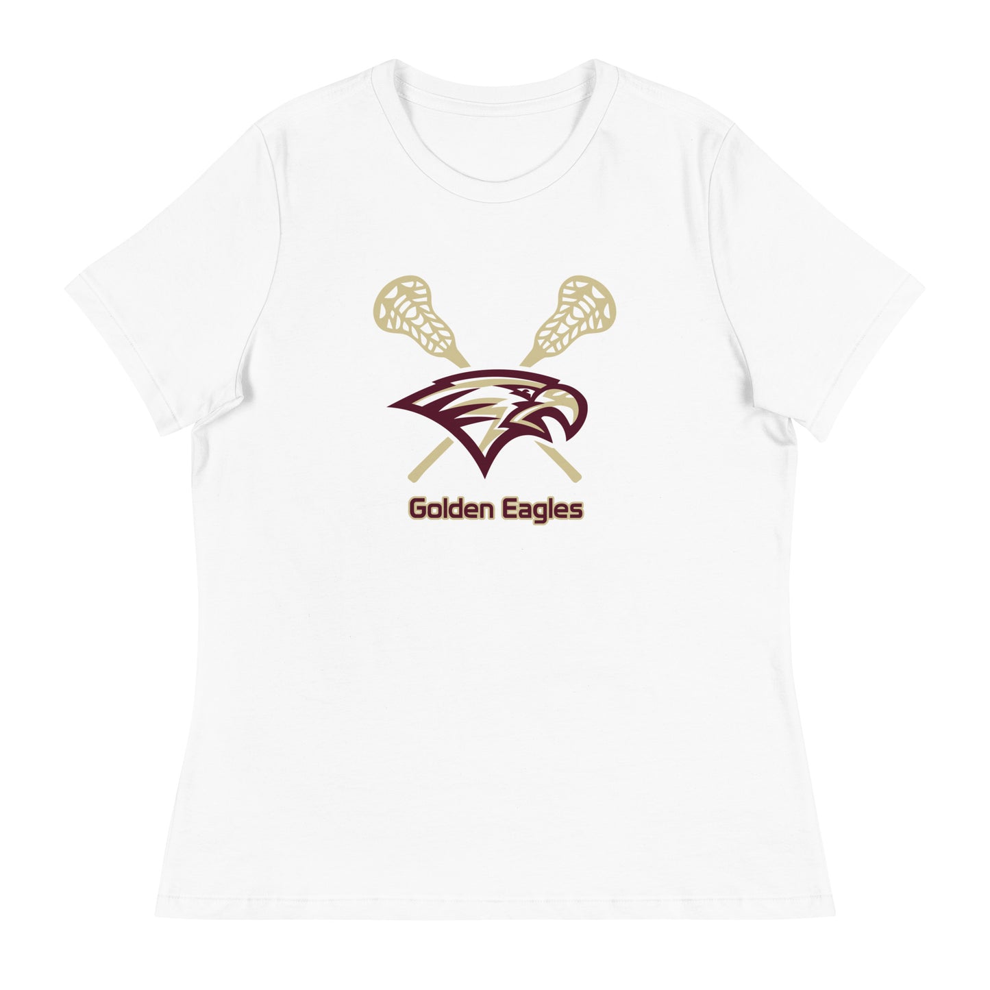 Women's Maple Mountain Youth Lacrosse Bella + Canvas Relaxed T-Shirt