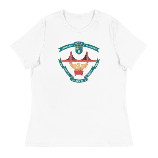 Women's SFGG Rugby  Bella + Canvas Relaxed T-shirt