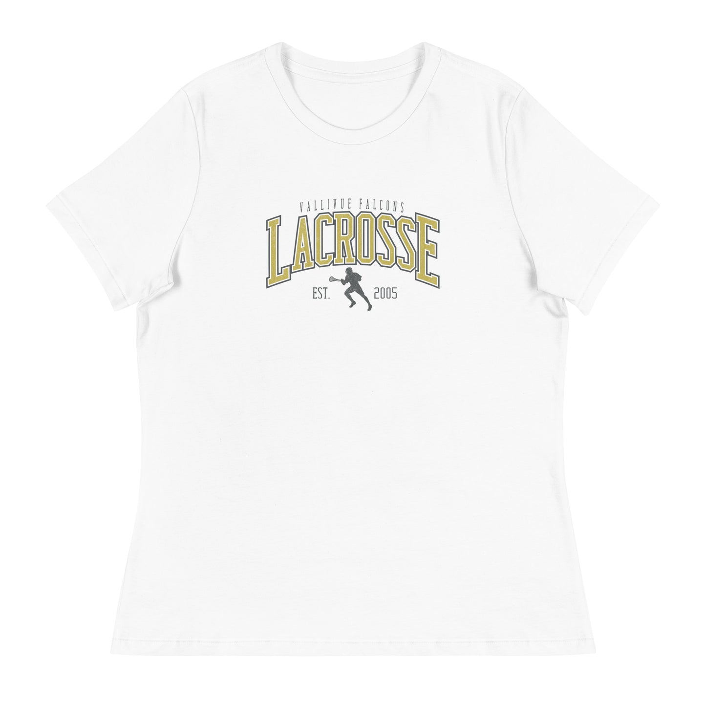 Women's Vallivue Lacrosse Bella + Canvas Relaxed T-shirt