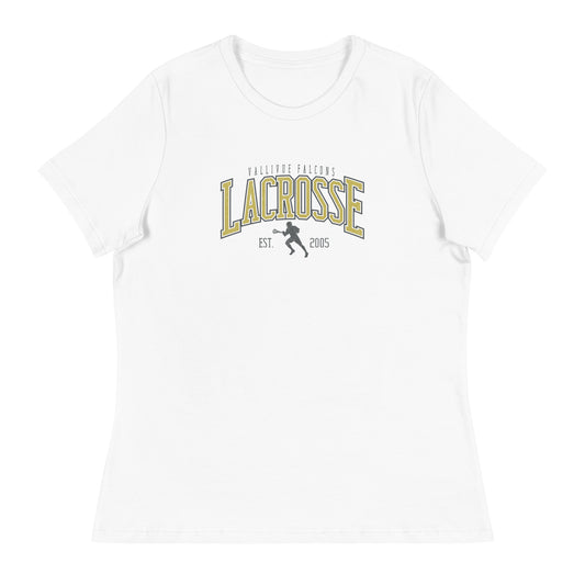 Women's Vallivue Lacrosse Bella + Canvas Relaxed T-shirt