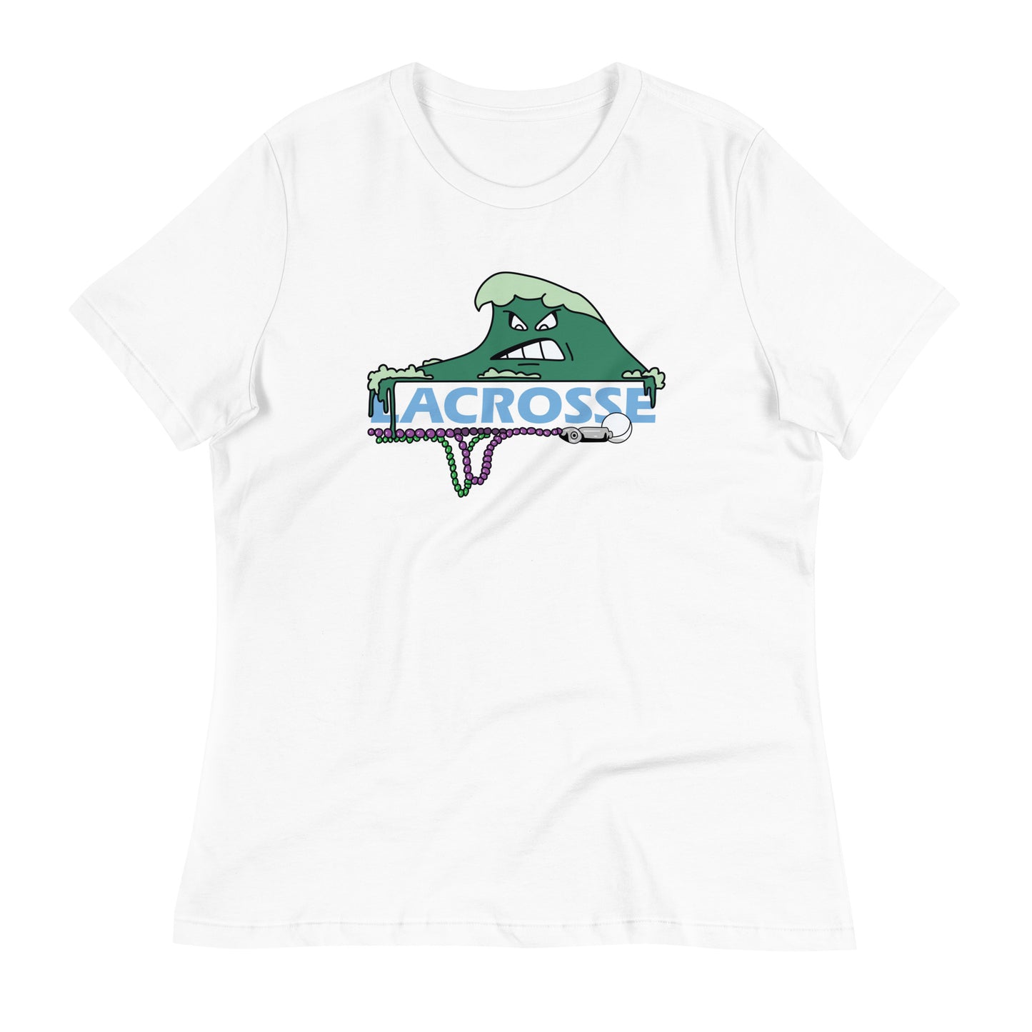 Women's Tulane Lacrosse Bella + Canvas T-Shirt