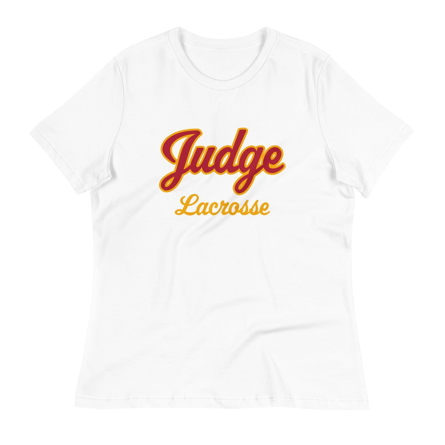 Women's Judge Lax Bella + Canvas Relaxed T-shirt