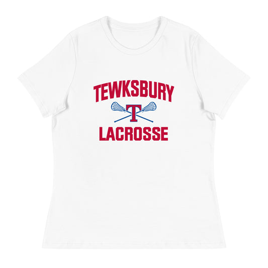 Women's TMHS Lacrosse Bella + Canvas Relaxed T-shirt