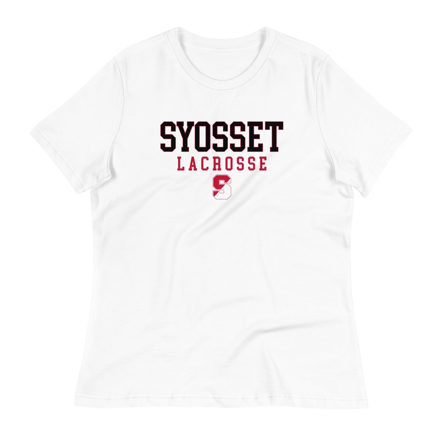 Women's Syosset Lacrosse Bella + Canvas T-Shirt