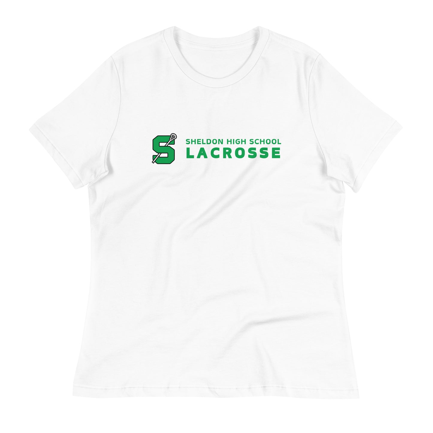 Women's Sheldon Lacrosse Bella + Canvas Relaxed T-Shirt