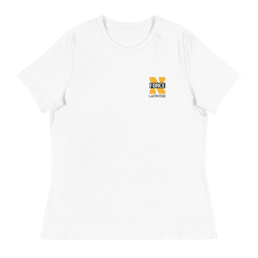Women's Napa Force Lacrosse Bella + Canvas Relaxed T-shirt