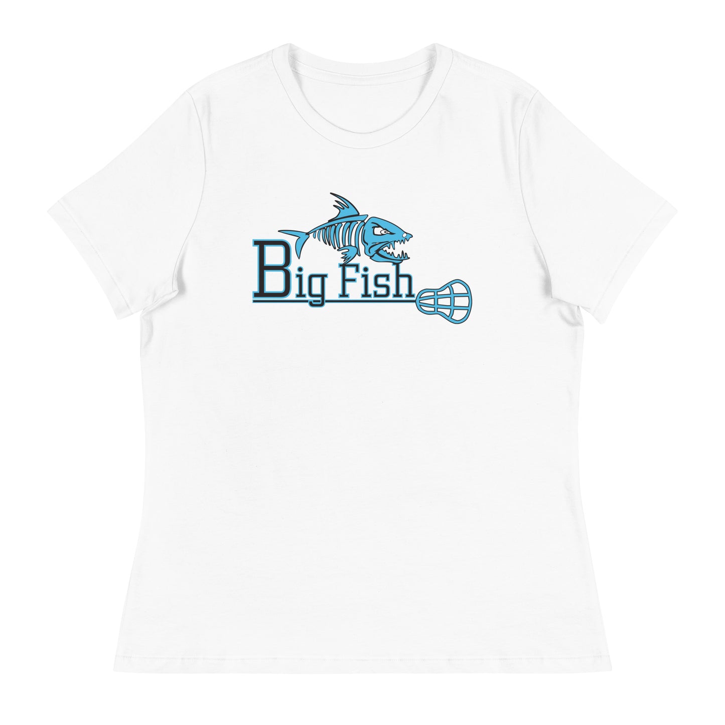 Women's Big Fish Lacrosse Bella + Canvas Relaxed T-shirt