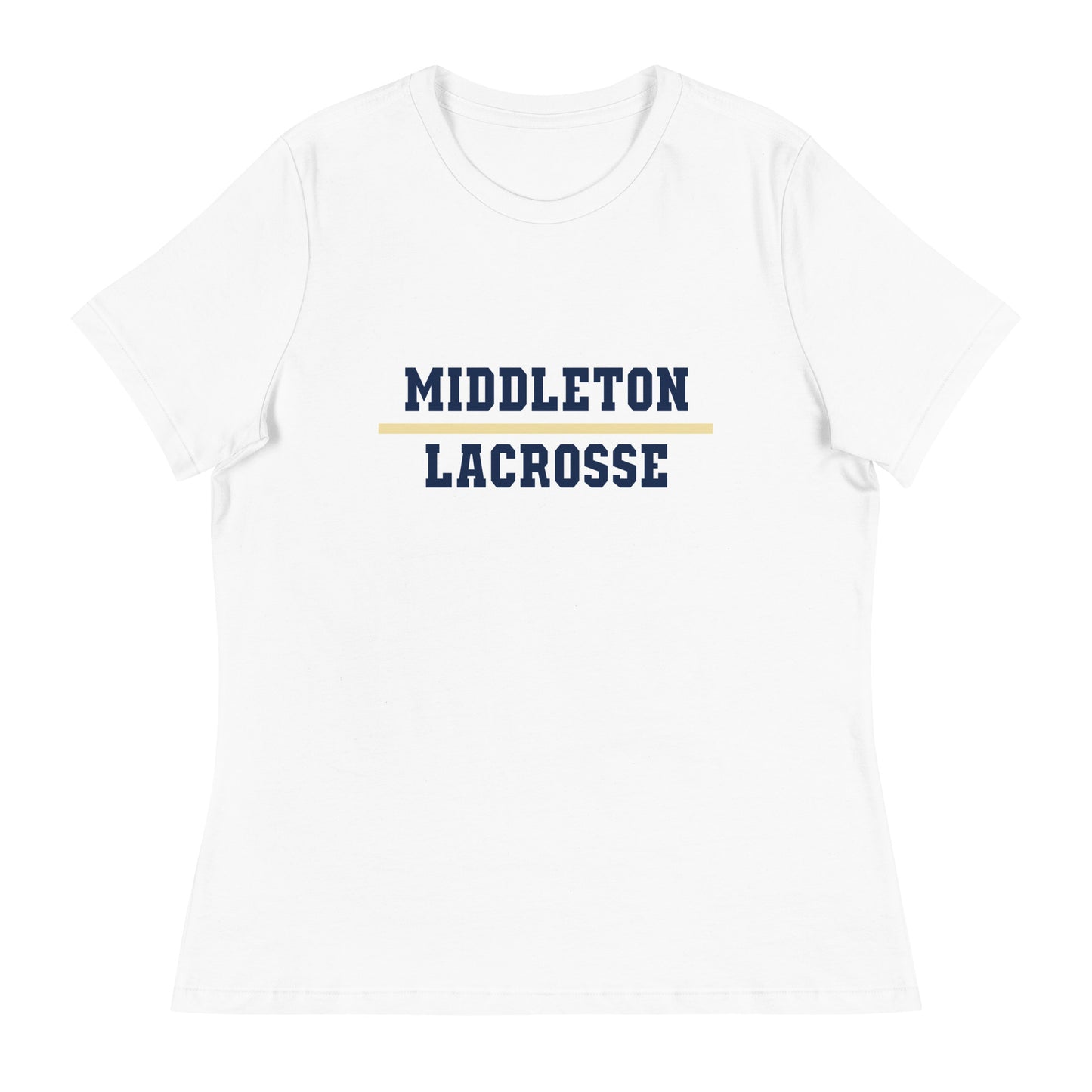 Women's Middleton Lacrosse Bella + Canvas Relaxed T-shirt