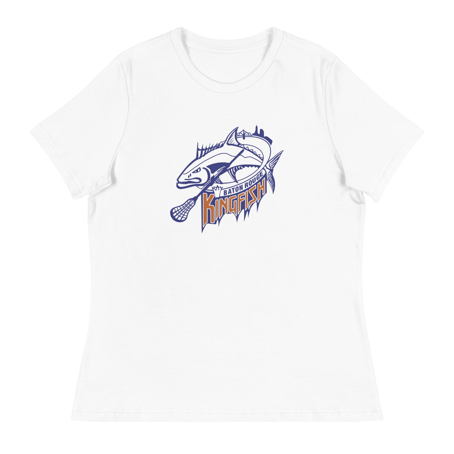 Women's Kingfish Lacrosse Bella + Canvas Relaxed T-shirt