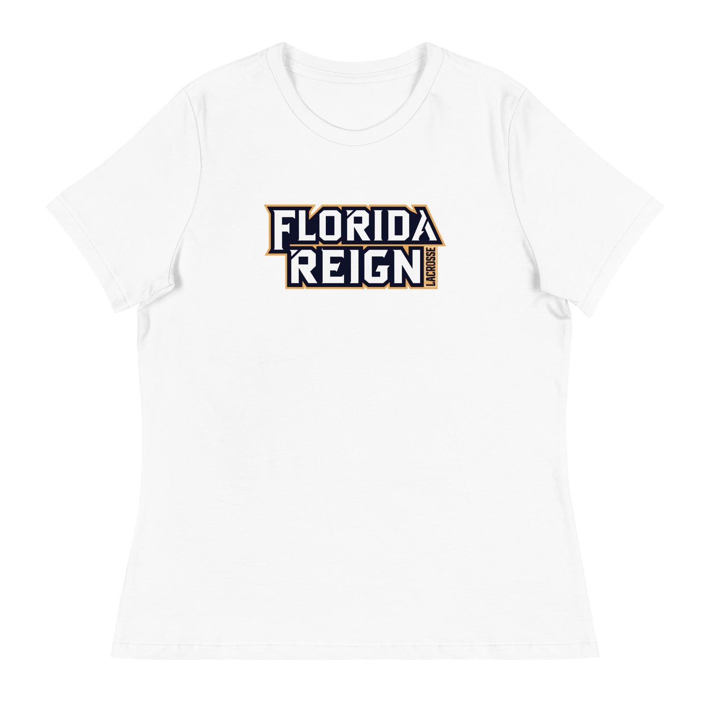 Women's Florida Reign Lacrosse Bella + Canvas Relaxed T-shirt