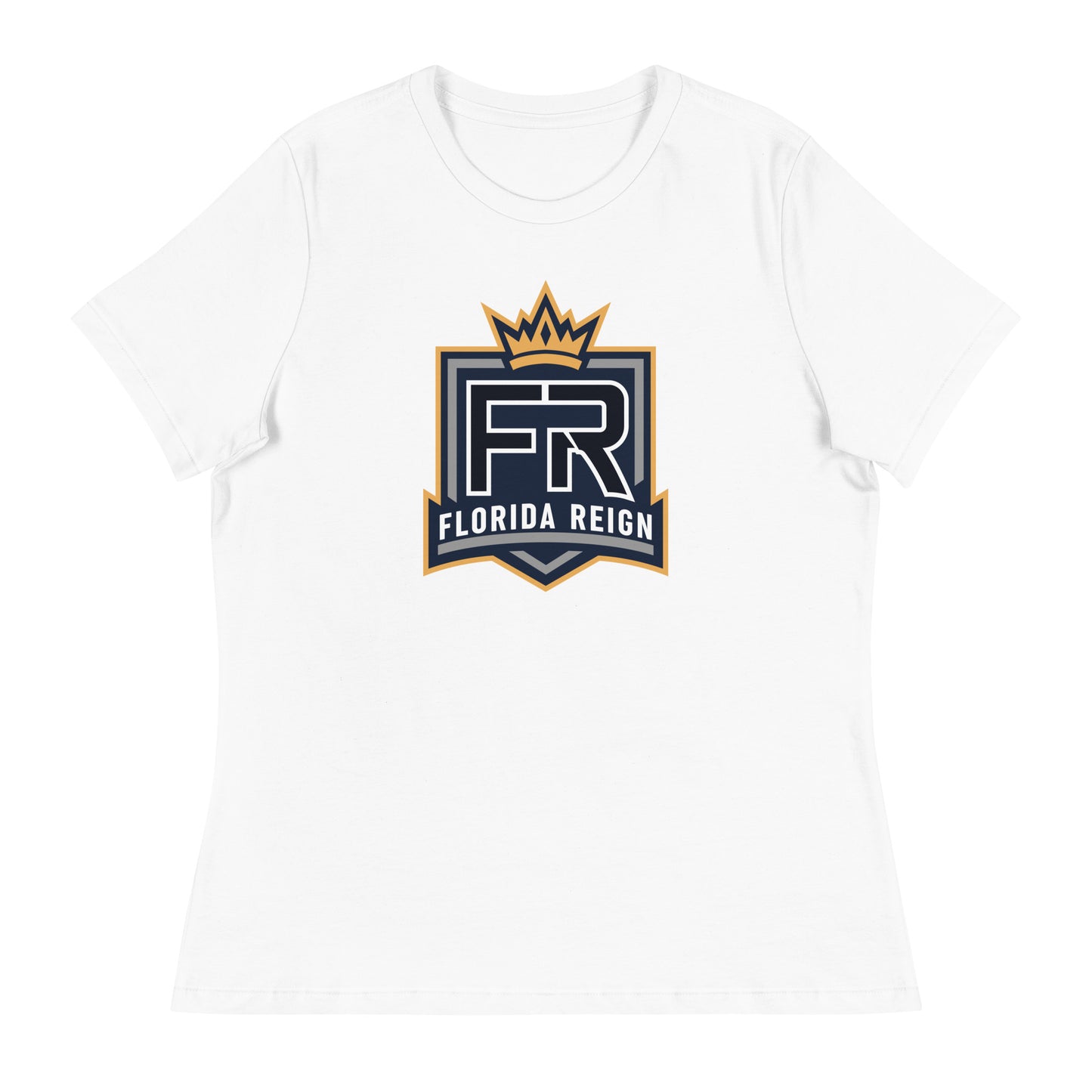 Women's Florida Reign Lacrosse Bella + Canvas Relaxed T-shirt