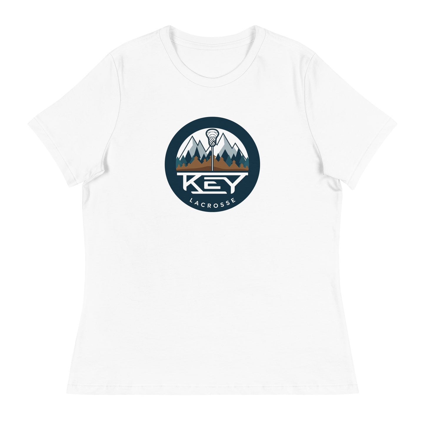 Women's Key Lacrosse Bella + Canvas Relaxed T-shirt