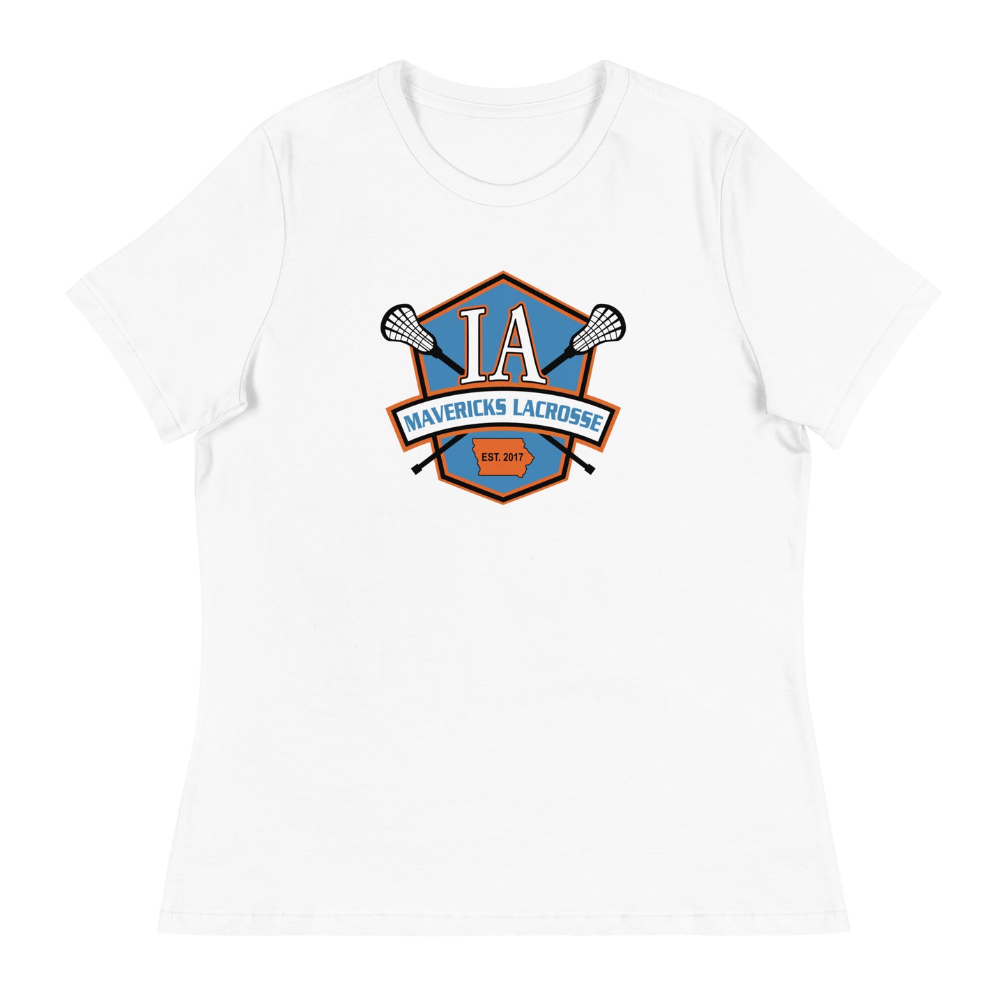 Women's Iowa Mavericks Bella + Canvas Relaxed T-shirt