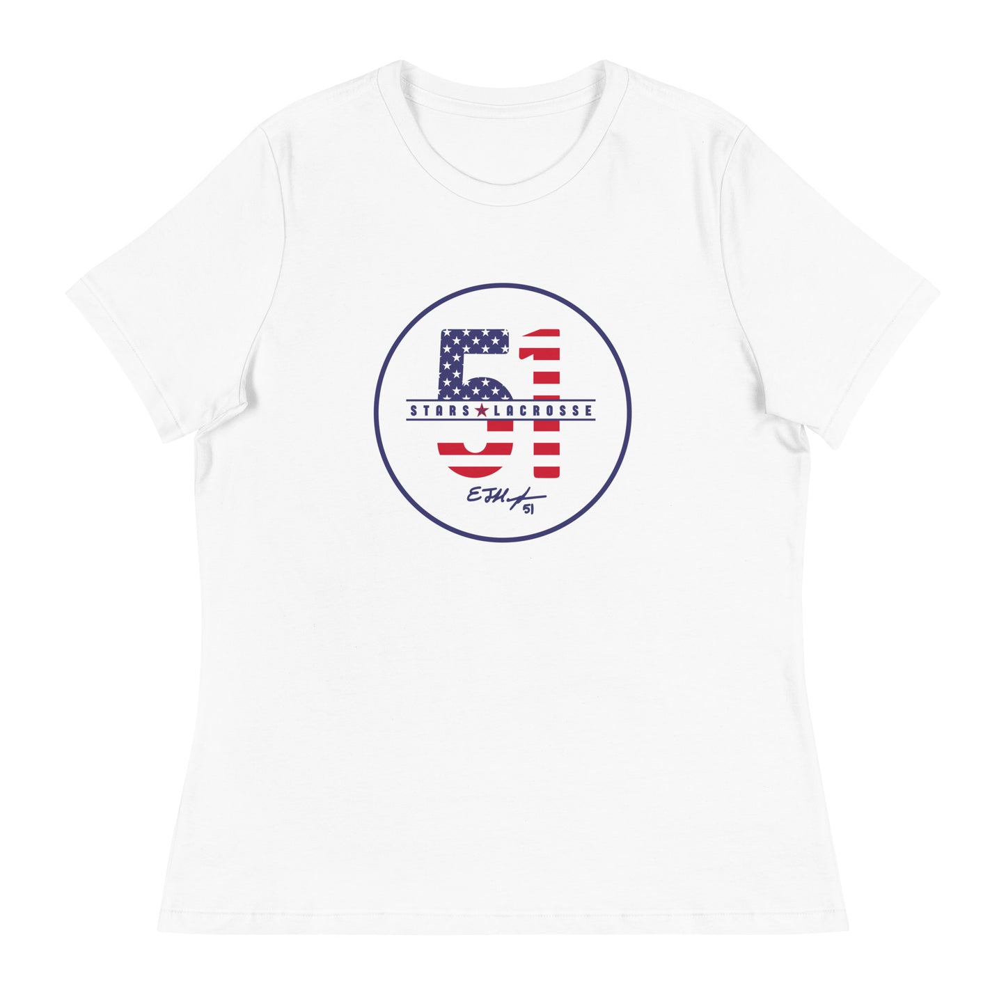Women's 51 Stars Lacrosse Bella + Canvas T-Shirt