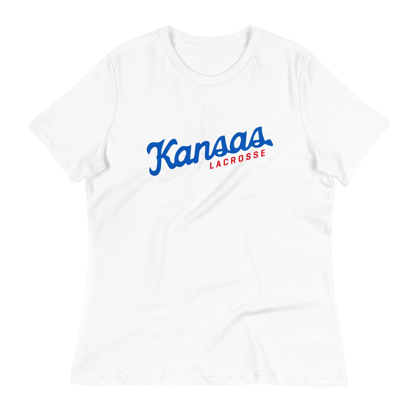 Women's KU Club Lacrosse Bella + Canvas Relaxed T-shirt