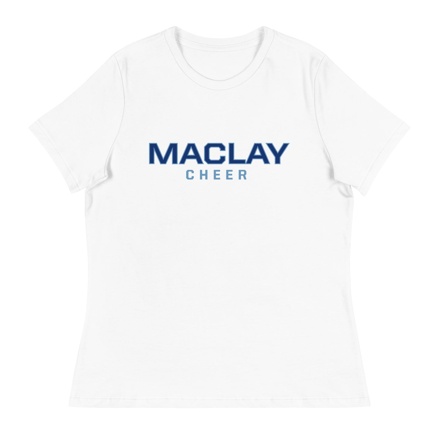 Women's Maclay Cheer Bella + Canvas Relaxed T-shirt