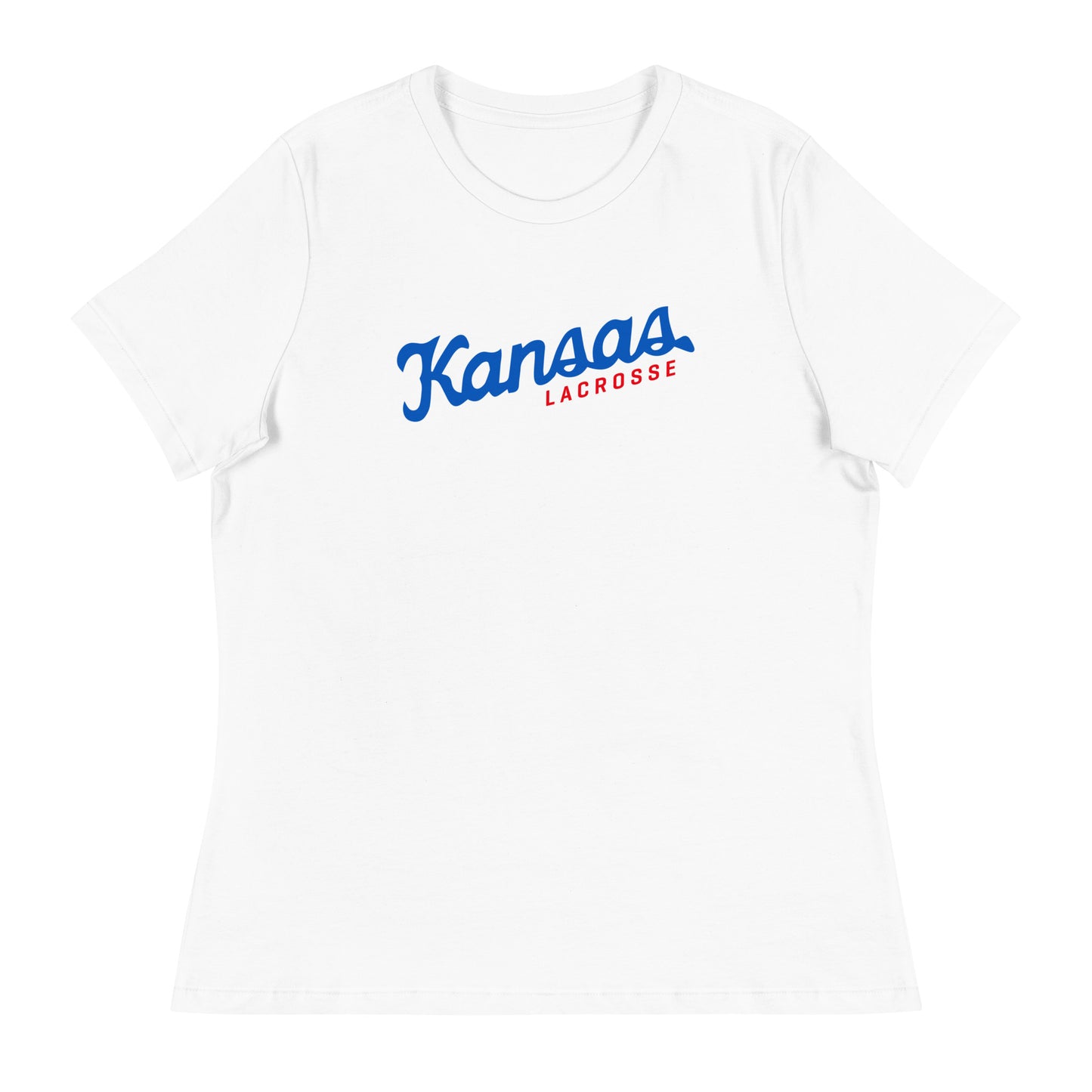 Women's KU Club Lacrosse Bella + Canvas Relaxed T-shirt