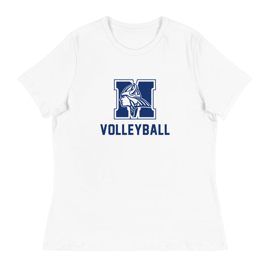 Women's Maclay Volleyball Bella + Canvas Relaxed T-Shirt