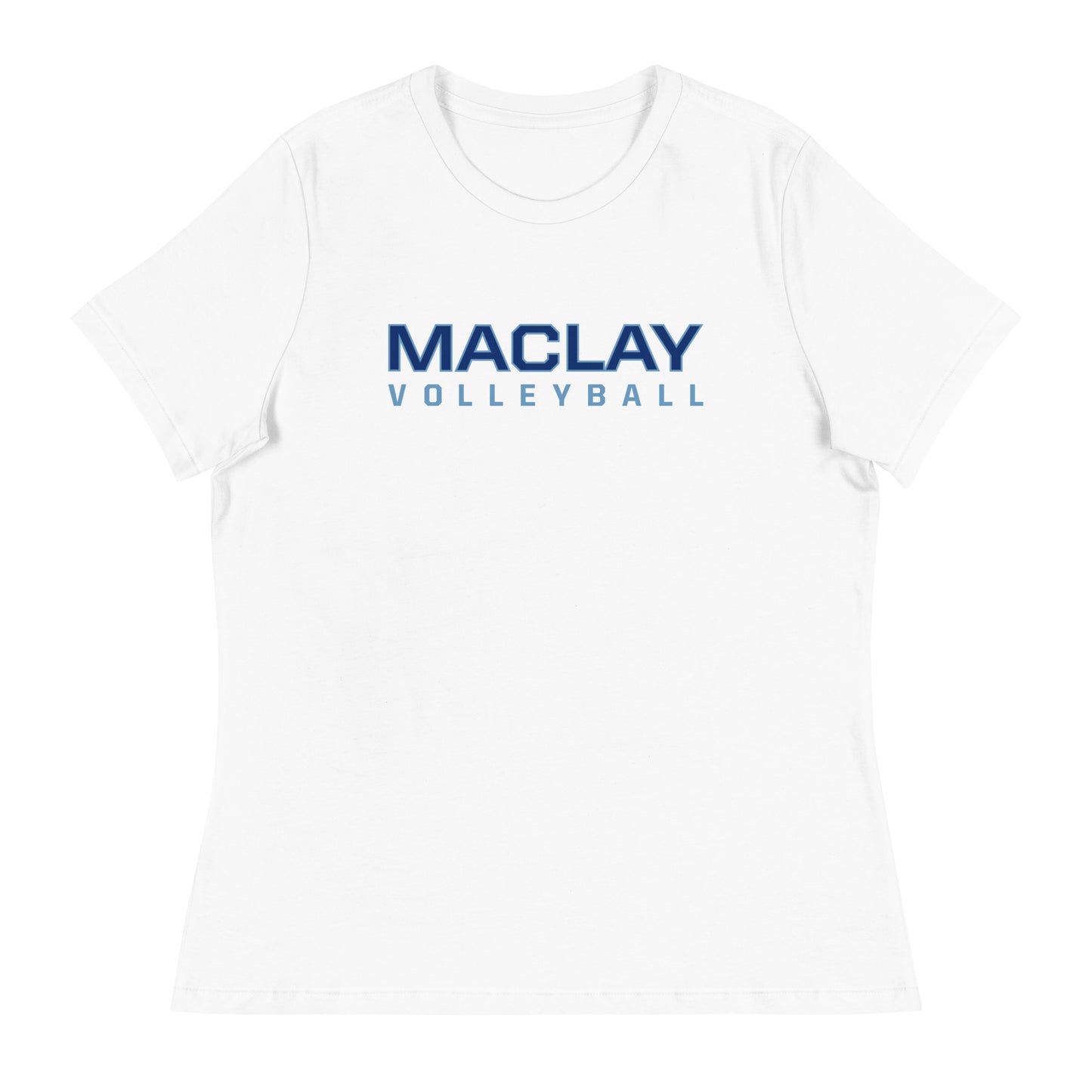 Women's Maclay Volleyball Bella + Canvas Relaxed T-shirt