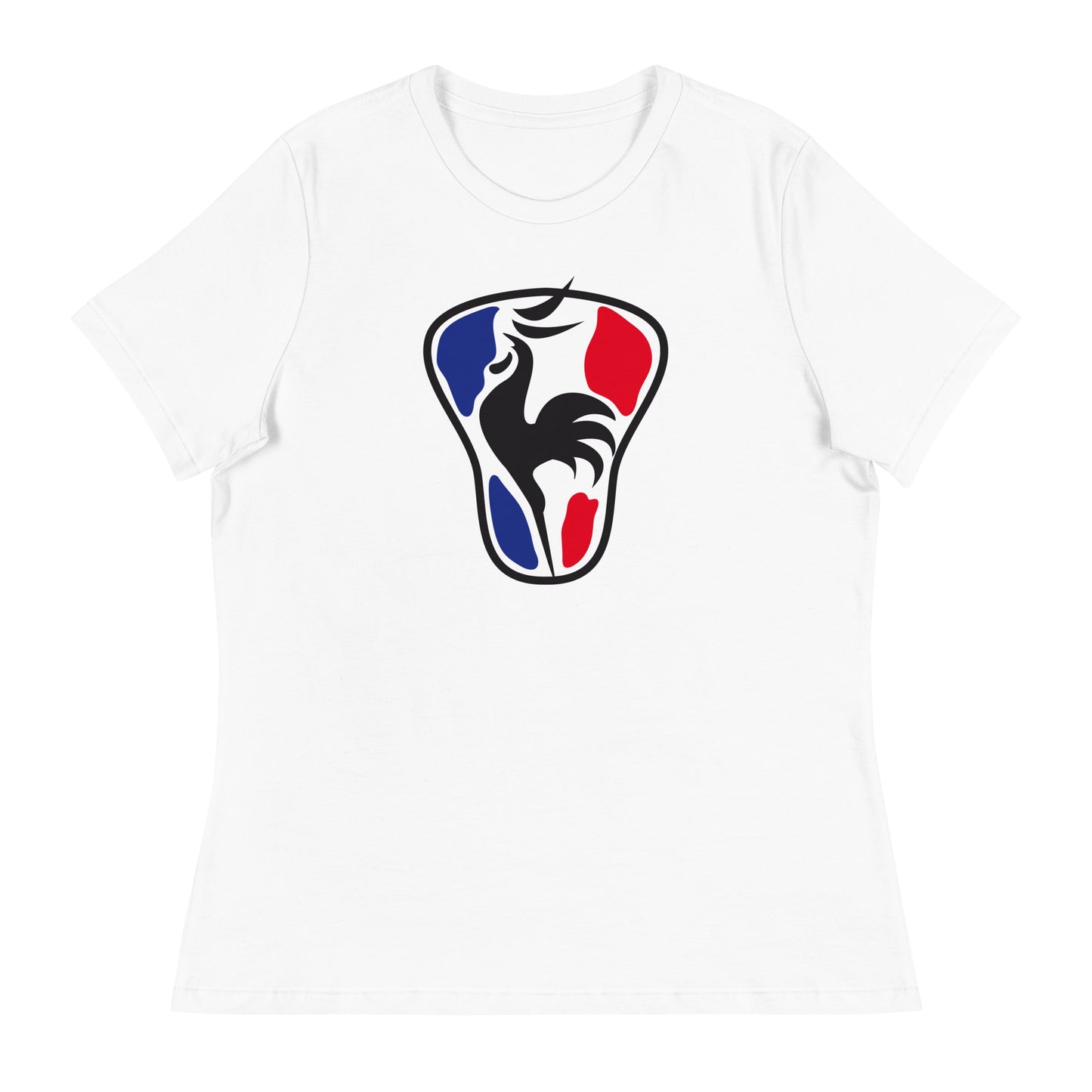 Women's France Lacrosse Bella + Canvas Relaxed T-Shirt