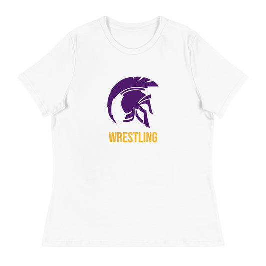Women's Whitehall Wrestling Bella + Canvas Relaxed T-Shirt
