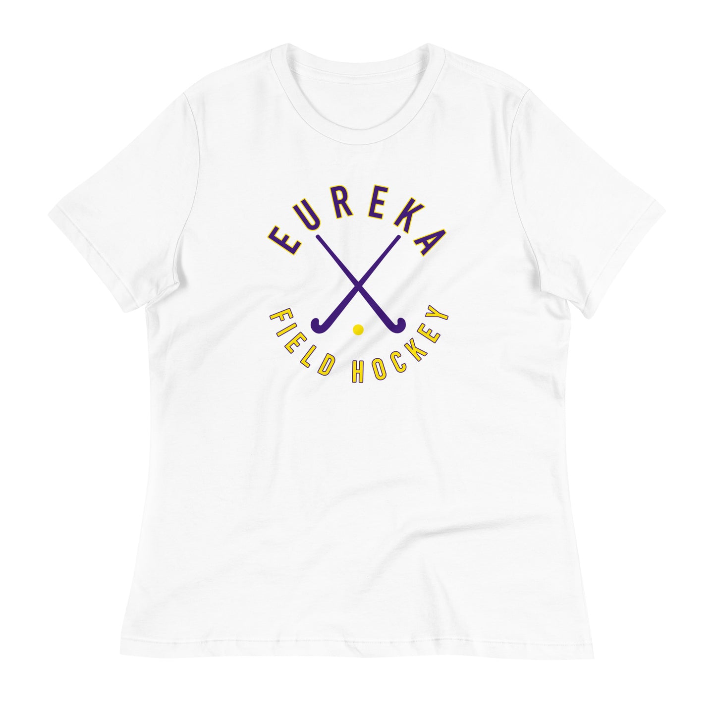 Women's Eureka Field Hockey Bella + Canvas Relaxed T-Shirt