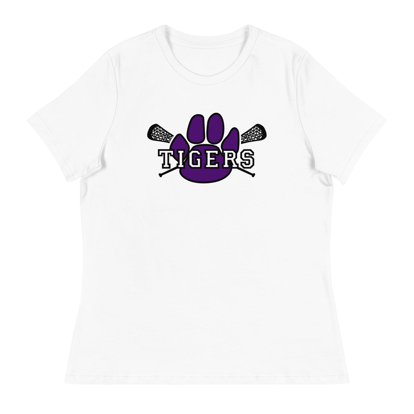 Women's Tiger Lax Bella + Canvas T-Shirt
