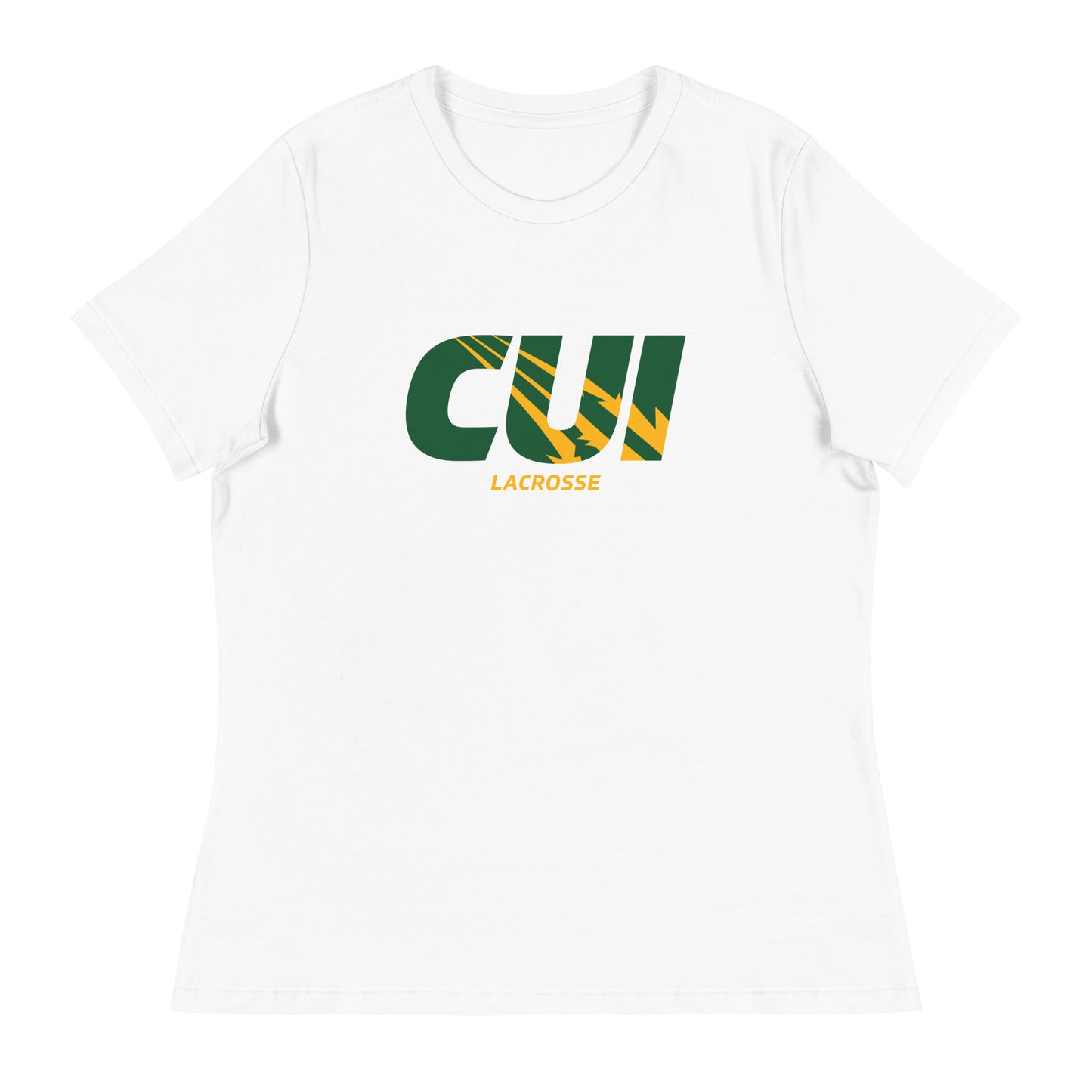 Women's CUI Lacrosse Bella + Canvas Relaxed T-shirt