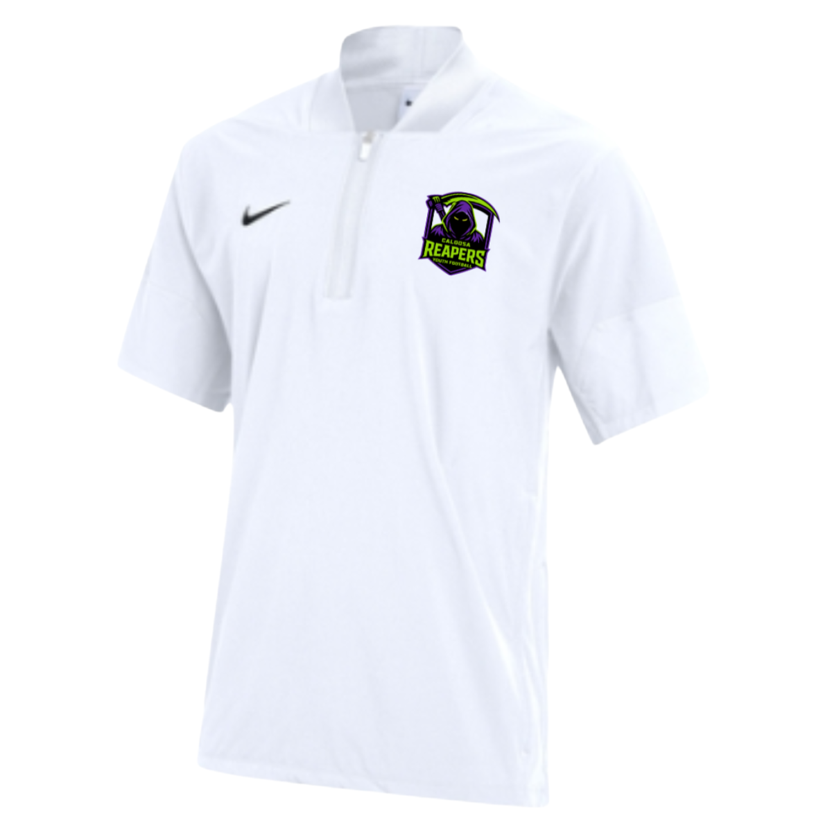 Nike Men's Short-Sleeve Coach Jacket - White