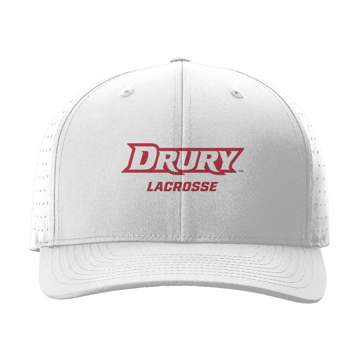 Drury Lacrosse Perforated Hat