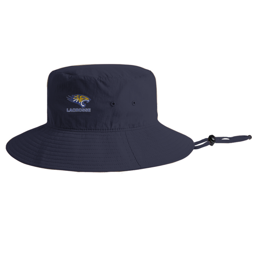 Tacoma Tigers Lacrosse Nylon Wide Brim Bucket Hat