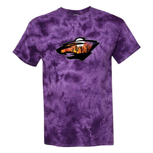 Adult WVW Lacrosse Dyenomite Crystal Tie-Dyed T-Shirt