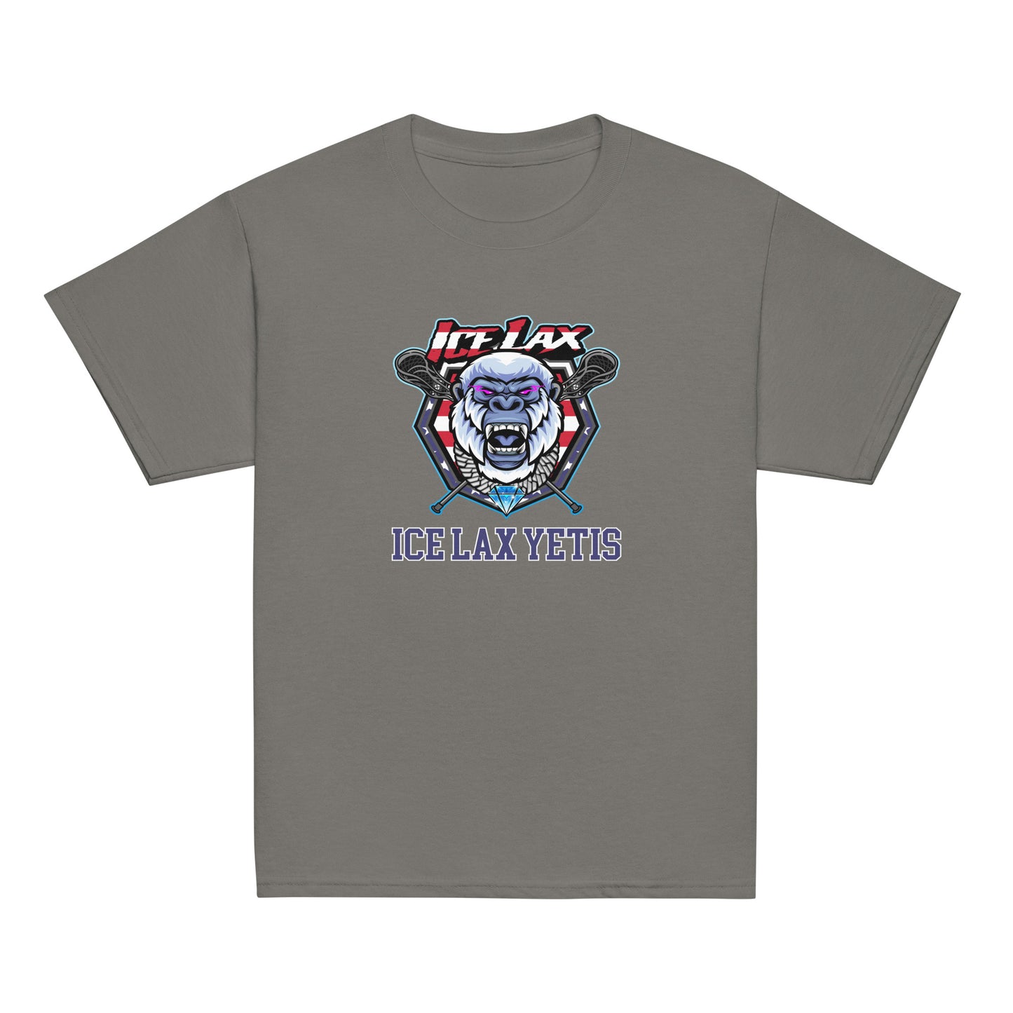 Youth ICE LAX Gildan Cotton T-Shirt