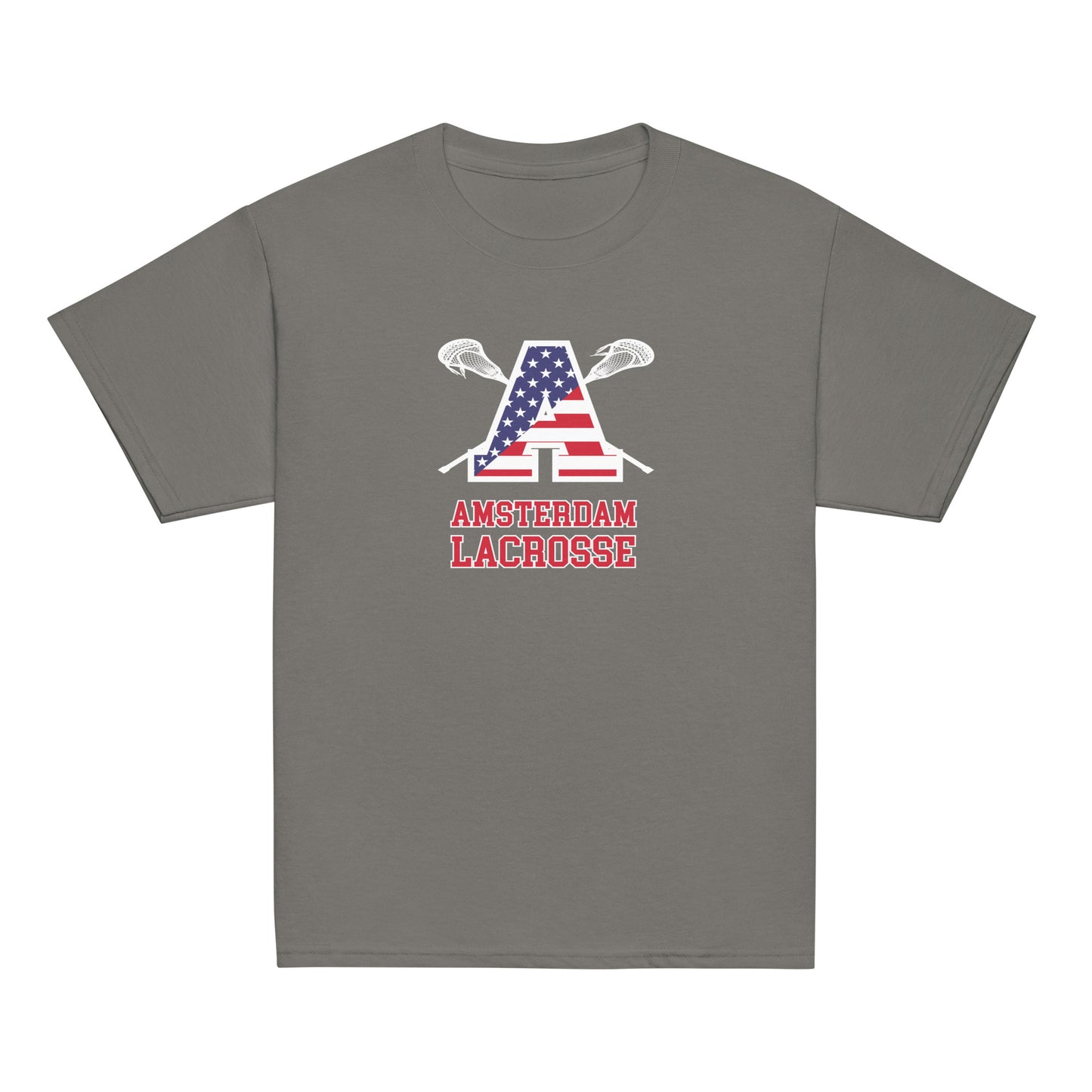 Youth Amsterdam Lacrosse Gildan Cotton T-Shirt