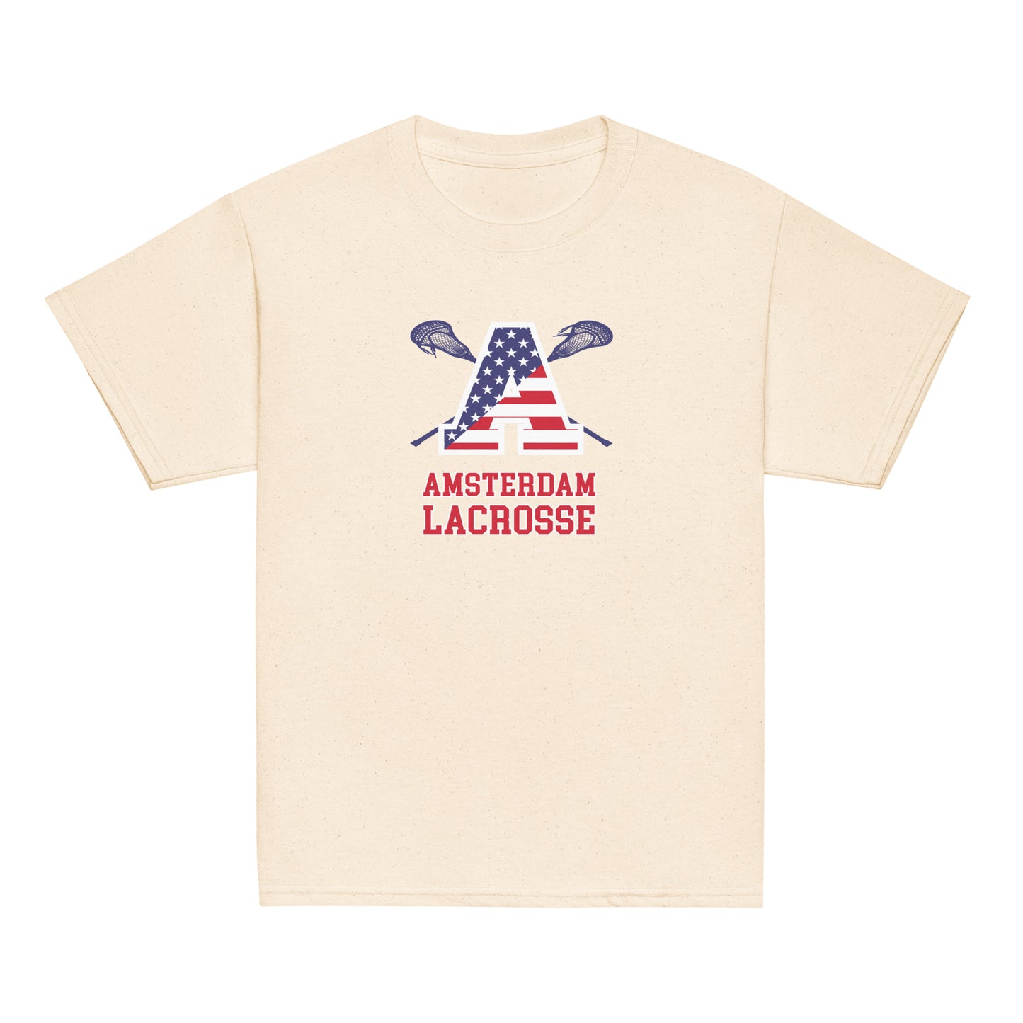 Youth Amsterdam Lacrosse Gildan Cotton T-Shirt