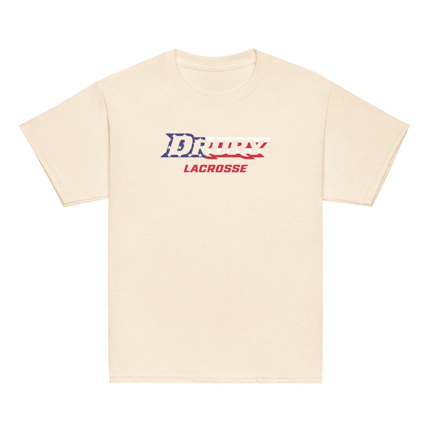 Youth Drury Lacrosse Gildan Cotton T-Shirt