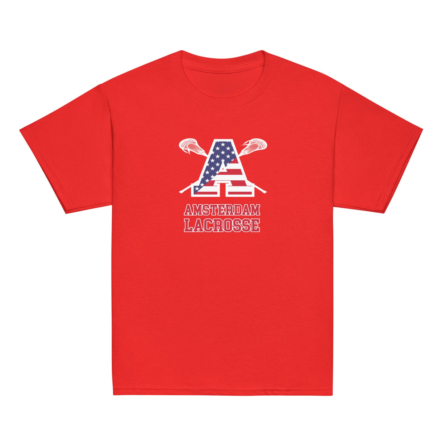 Youth Amsterdam Lacrosse Gildan Cotton T-Shirt