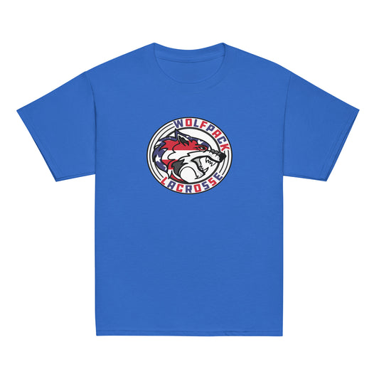 Youth Wolfpack Lacrosse Gildan Cotton T-Shirt