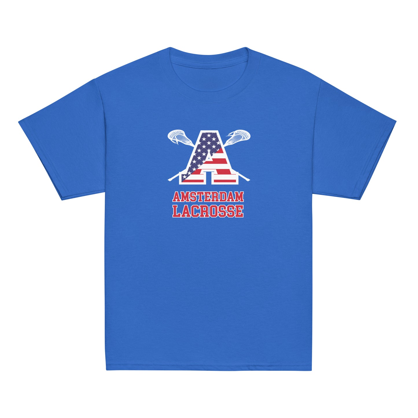 Youth Amsterdam Lacrosse Gildan Cotton T-Shirt
