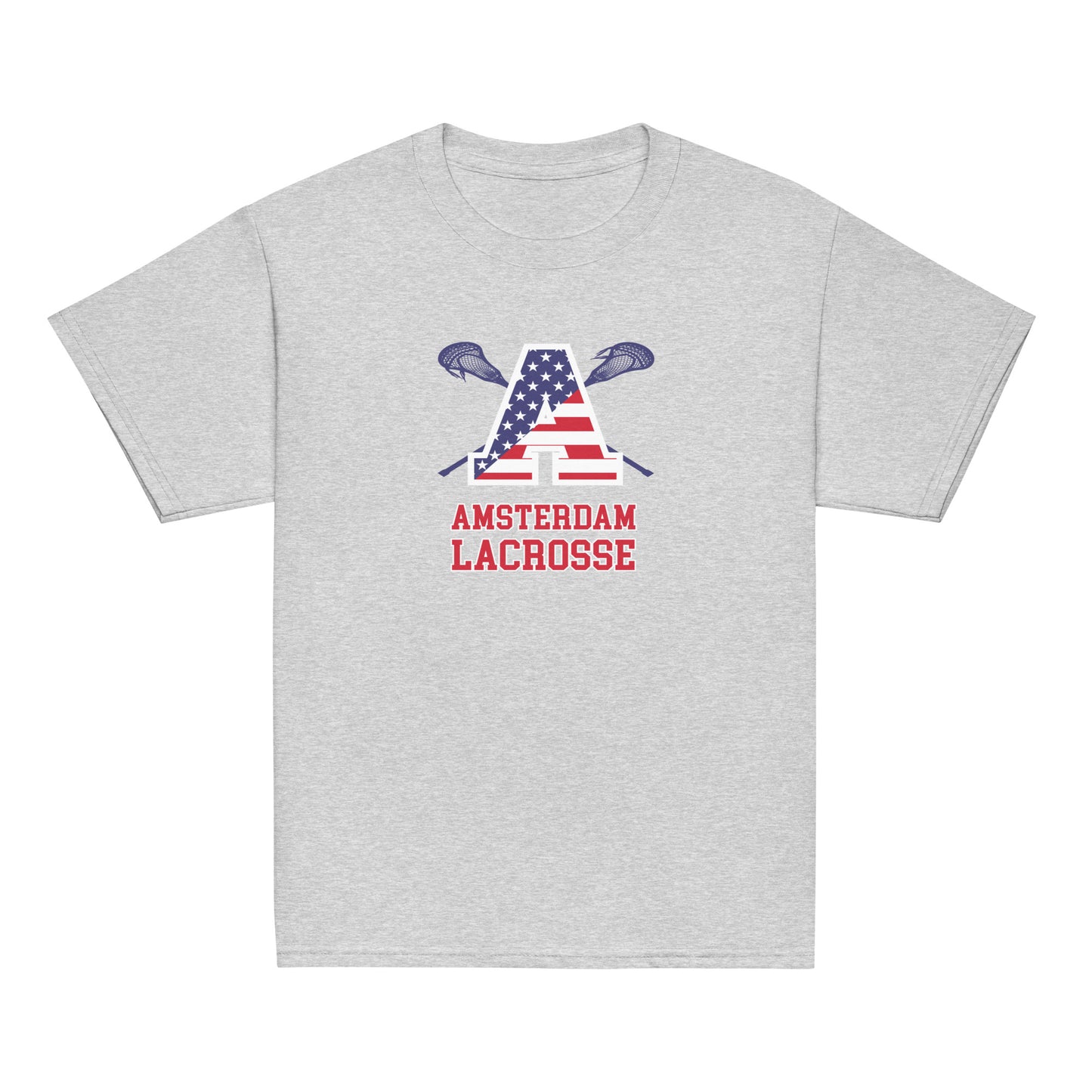 Youth Amsterdam Lacrosse Gildan Cotton T-Shirt