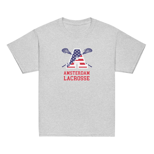 Youth Amsterdam Lacrosse Gildan Cotton T-Shirt