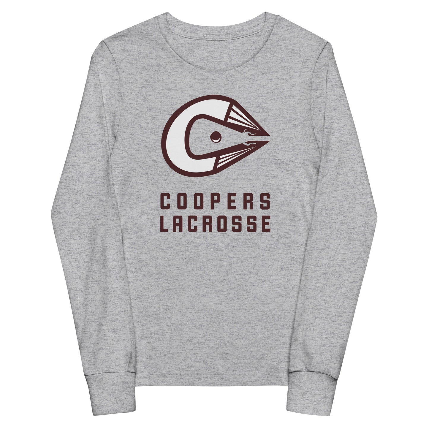 Youth Coopers Lacrosse Bella + Canvas Long Sleeve tee