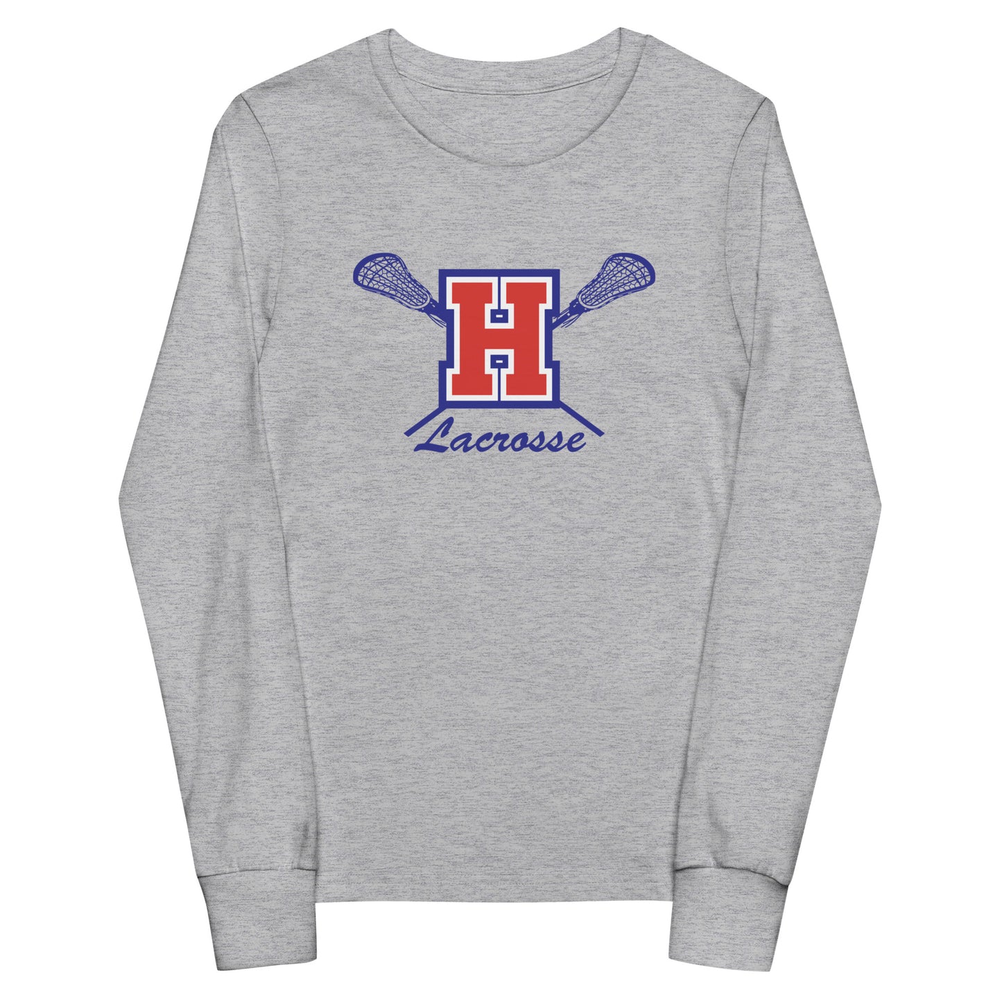 Youth Hilhi Lacrosse Bella + Canvas Long Sleeve Tee