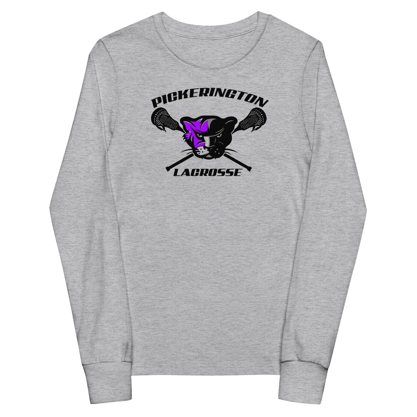 Youth LaxCats Bella + Canvas Long Sleeve Tee